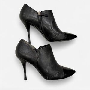 Tory Burch Black Stiletto Ankle Boots. IOB